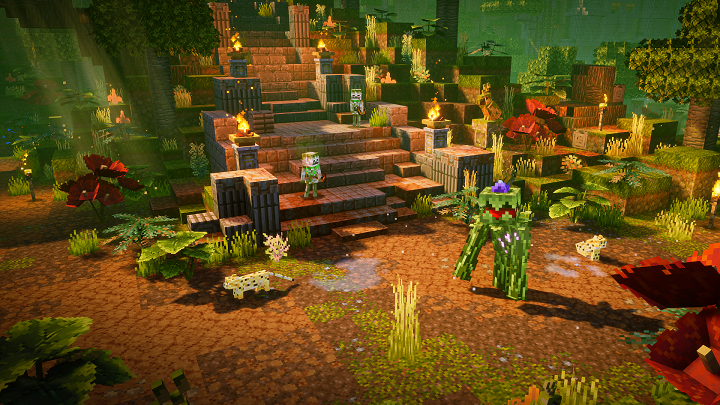 Jungle in First DLC for Minecraft Dungeons - picture #1