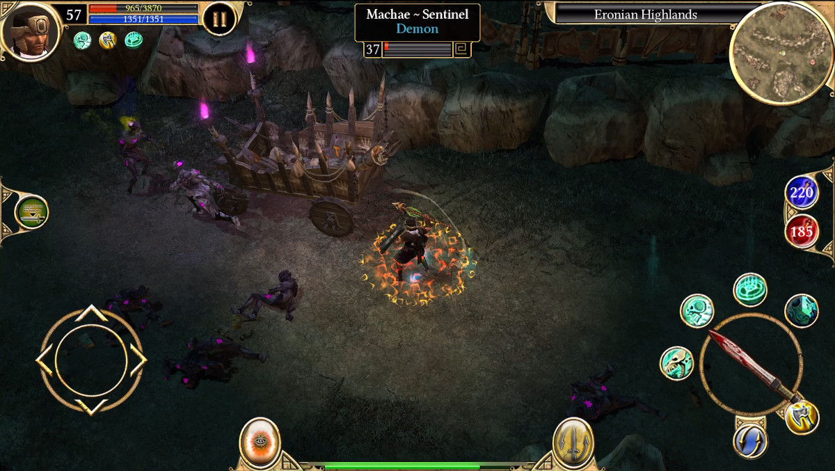 Titan Quest: Legendary Edition // Out now on Android 