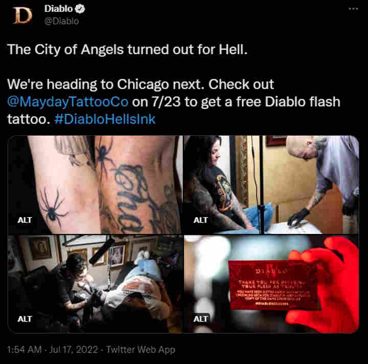 People Get Tattoos to Access Diablo 4 Beta - picture #1