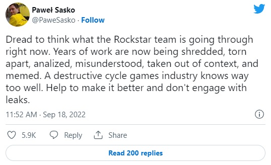 Rockstar Employees Devastated by GTA 6 Leak; Gamers Much Less So