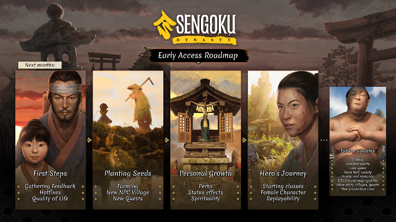 Sengoku Dynasty - Roadmap for 2023 - picture #1