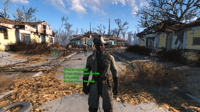 A Fallout 4 mod revamps the dialogue interface - picture #1