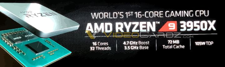 Leak Reveals AMD Ryzen 9 3950X - First 16-core Processor For Gamers - picture #2