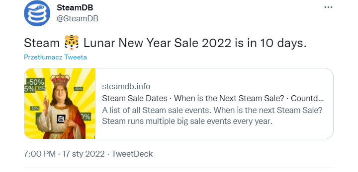 Steam Lunar New Year Sale 2022 Starts in 9 Days - picture #1