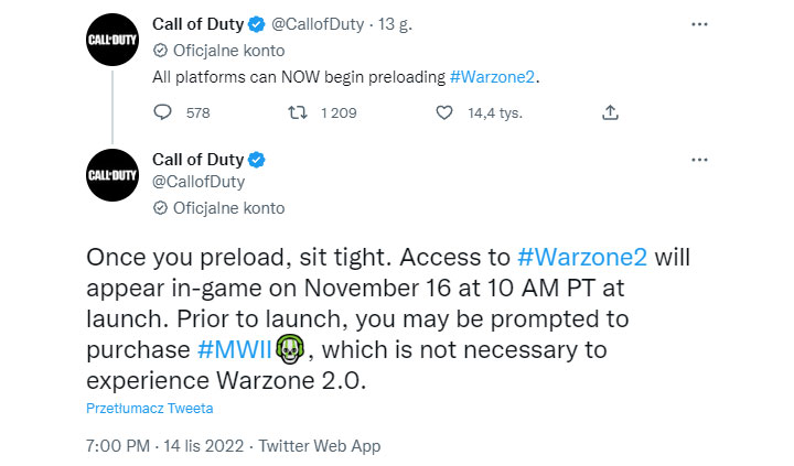 Confusion Over Warzone 2; Preload Rules Clarified - picture #1