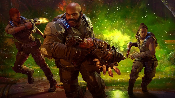 Gears 5 with Three-player co-op; 4K and 60 fps on Xbox One X - picture #1