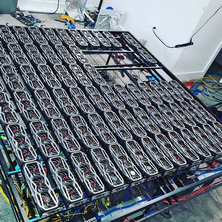 Crypto Mining Rig With 78 RTX 3080 GPUs Will Brake Even in 7 Months - picture #1