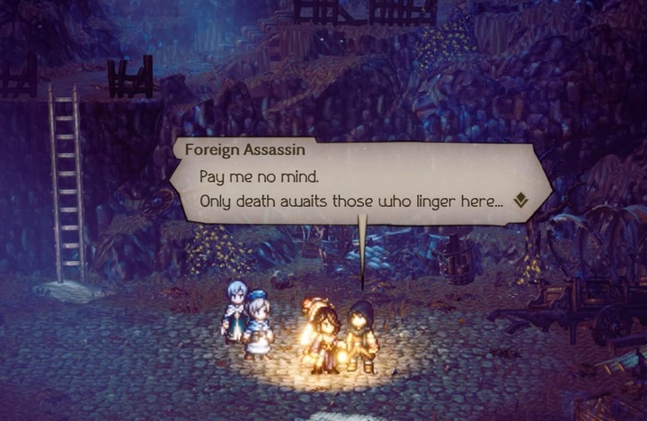 Who is and How to Hire the Foreign Assassin in Octopath Traveler 2 - picture #3