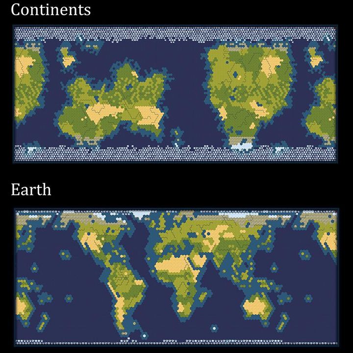 Civilization 6 Map Types Compared - picture #3