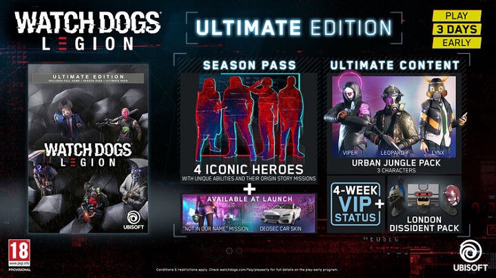 Watch Dogs Legion - Price and Game Editions - picture #4
