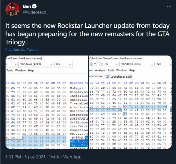 Info on Refreshed GTA Trilogy Found in Rockstar Launcher Files [UPDATED] - picture #2