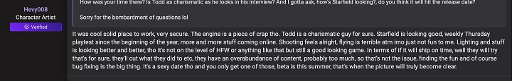 Starfields Engine is Crap; Ex-Bethesda Employee Reveals Details - picture #1