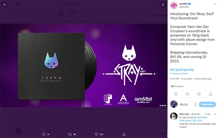 Cats, Gamers and Gamer Cats React to Stray; Record Launch - picture #4