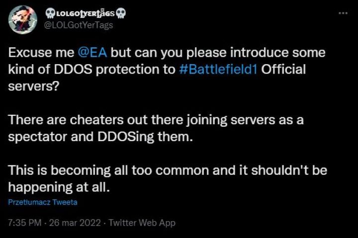 Hackers Attack Servers of Older Battlefields; Players Complain About DICEs Lack of Response - picture #1