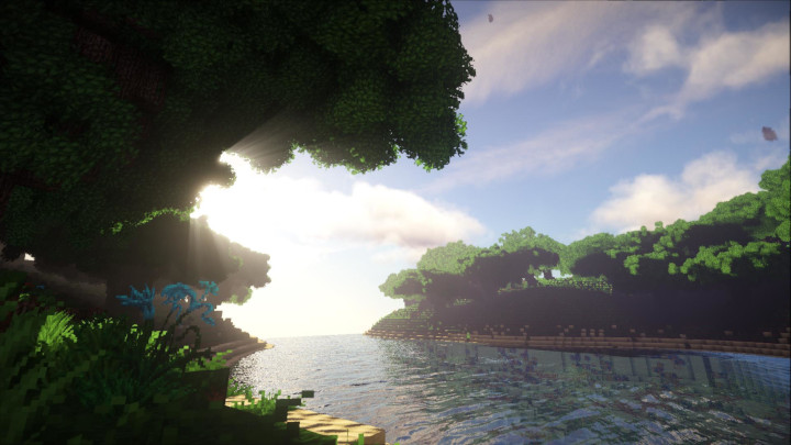 Minecraft With Photorealistic Textures and Ray Tracing - picture #1
