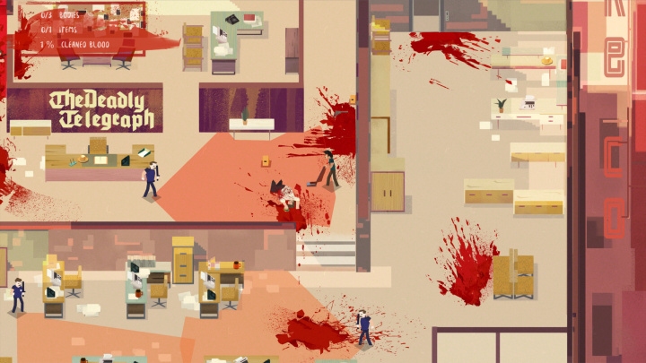 Clean up murder scenes in Serial Cleaner, top-down stealth action game to hit Steam Early Access tomorrow - picture #1