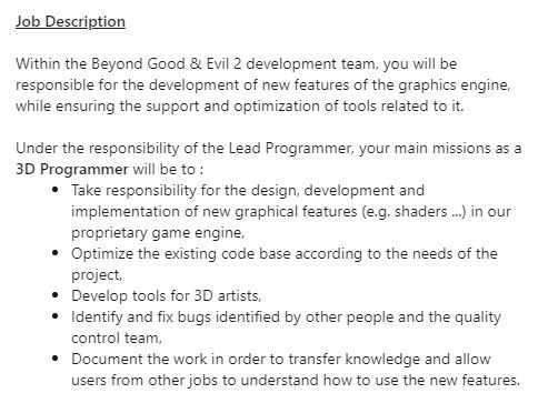 Beyond Good and Evil 2 Still in the Works; Ubisoft Recruits More Staff - picture #1