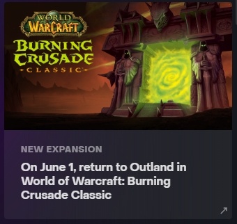 Leak Reveals Possible Release Date of The Burning Crusade Classic - picture #2