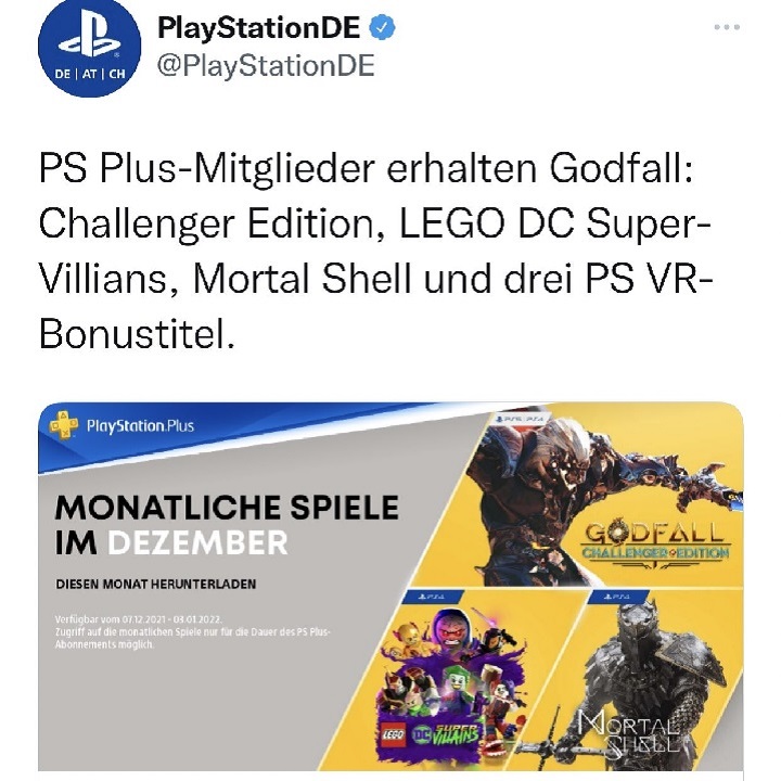 PS Plus for December 2021 - Leak Confirmation and a Little Surprise - picture #1