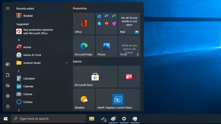 Windows 10 Update Will Add Floating Start Menu and Rounded Edges - picture #1