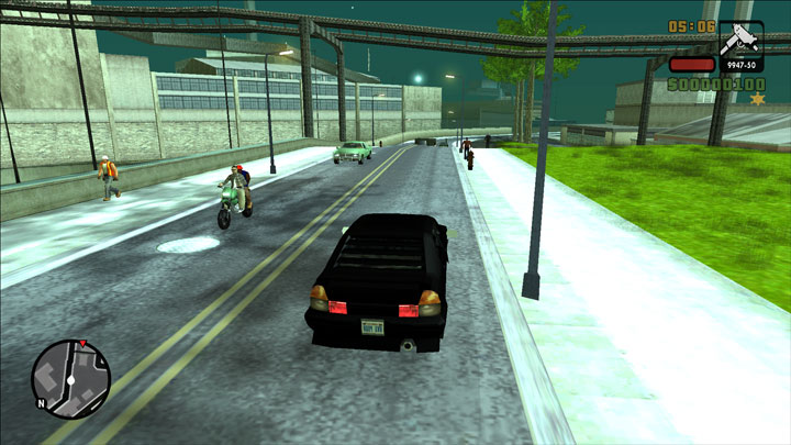 This mod recreates Liberty City Stories in GTA: San Andreas