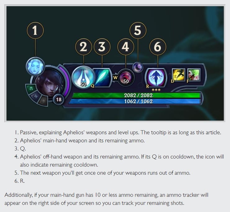 Aphelios - New Character in LoL Will Have 5 Weapons and a Few Dozen ...