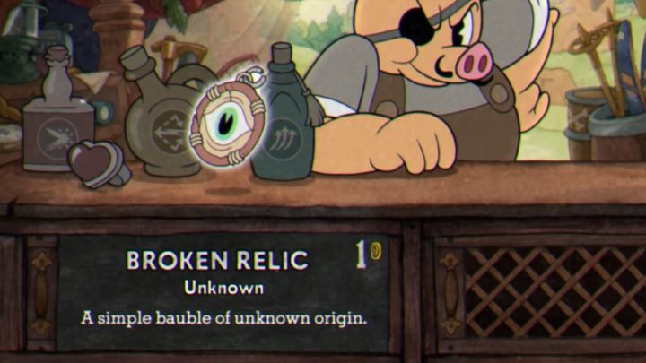 What Does Broken Relic do in Cuphead - picture #1