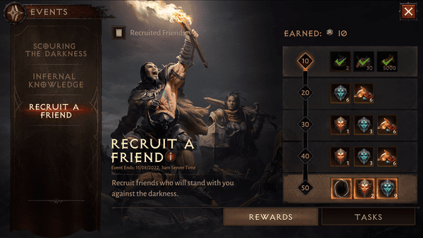 Diablo Immortal Lets You Recruit Friends and Receive Rewards - picture #1