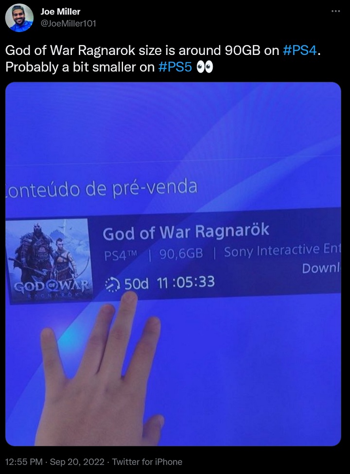 God of War Ragnarok Twice as Big as Its Predecessor (Rumor) - picture #2