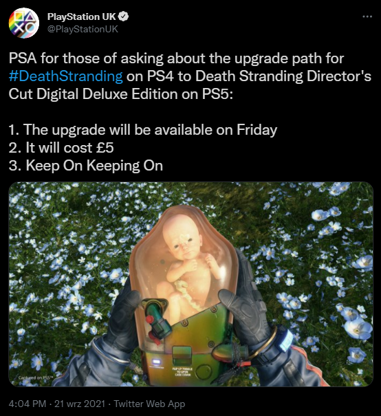 Death Strandings DC Upgrade Priced - picture #1