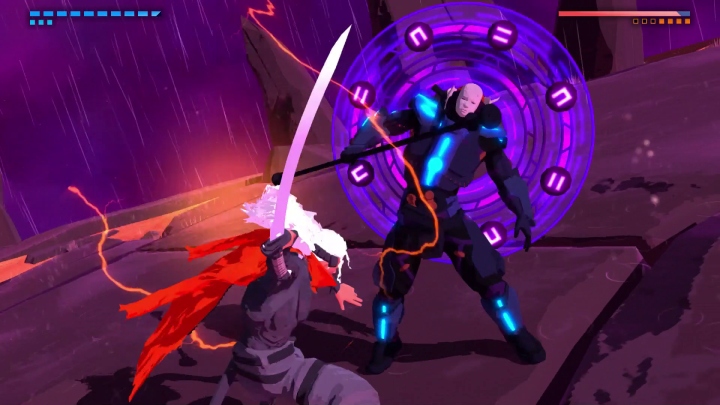 Combat-action game Furi coming to PC and PS4 next month - picture #1