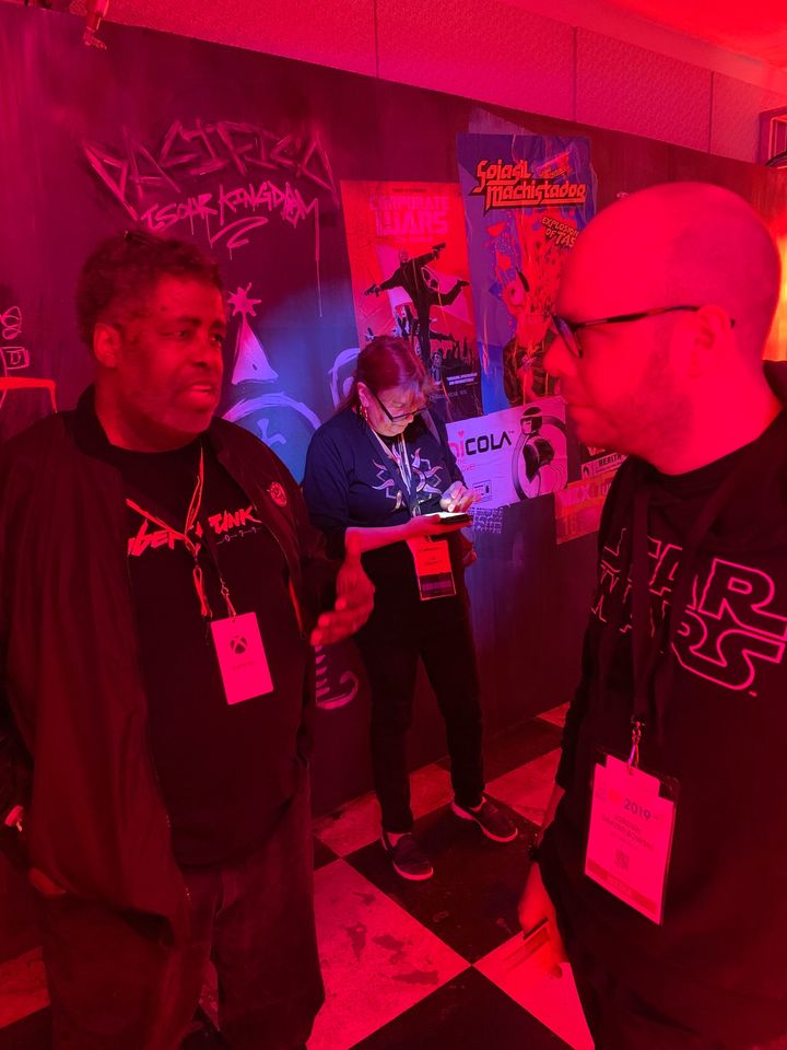 Cyberpunk 2077s E3 2019 Booth Looks Like a Futuristic Bar - picture #3