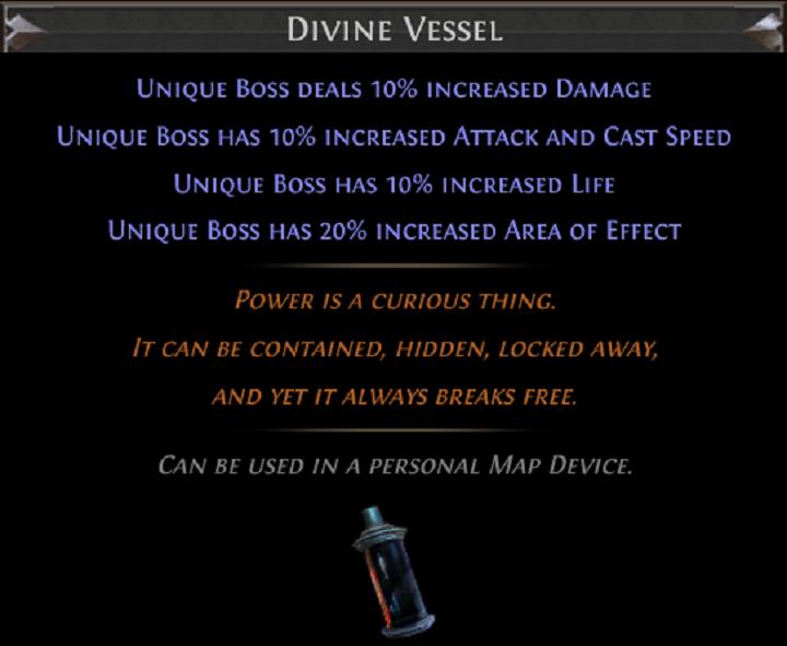 PoE Divine Vessel - How Does It Work? - picture #1