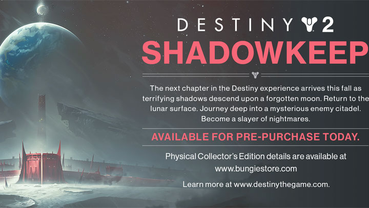 Shadowkeep is the Next Expansion to Destiny 2 - picture #1