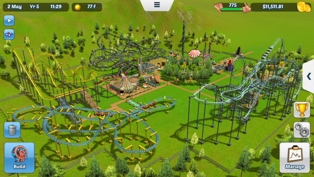 Rollercoaster Tycoon 3 With No In-App Payments Available on App Store - picture #1