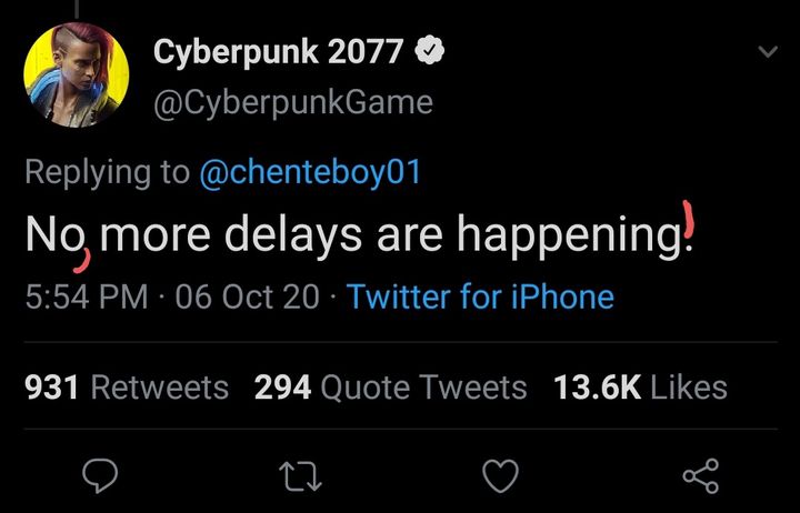 The World Reacts to Yet Another Cyberpunk 2077 Delay - picture #2