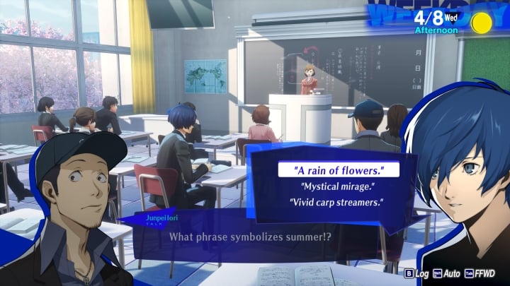 4/8 Question, Persona 3 Reload, developer: Atlus - Persona 3 Reload (P3R) - All Classroom and Test Answers - news - 2024-03-05