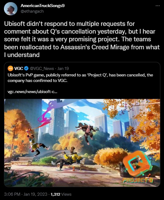 AC Mirage Team Grows; Ubisoft Transfers Devs of Recently Canceled Game - picture #1