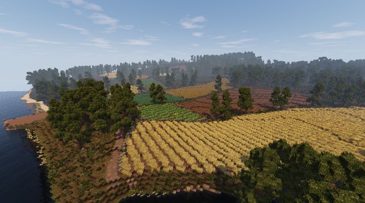 White Orchard From The Witcher Meticulously Recreated in Minecraft - picture #3
