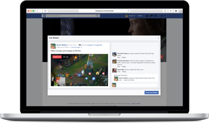 Facebook Live Stream feature expanding to PC - picture #1