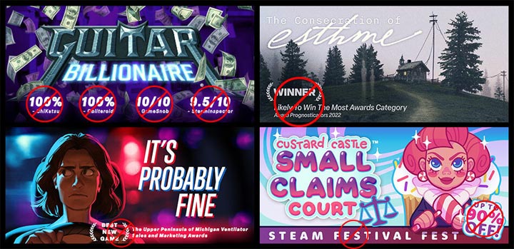 Reviews, Awards and Deals Will Disappear From Promo Graphics on Steam - picture #1