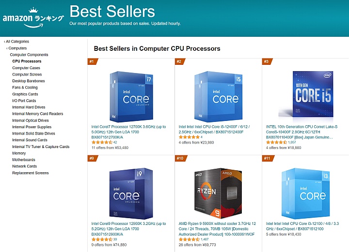 Intels New CPUs Gaining Popularity and Starting to Outsell AMD - picture #1