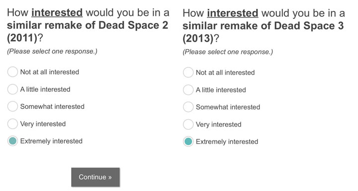 EA Asks Players About More Dead Space Remakes (Leak) - picture #1