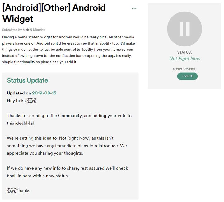 Latest Spotify Update has Angered Android Users - picture #2