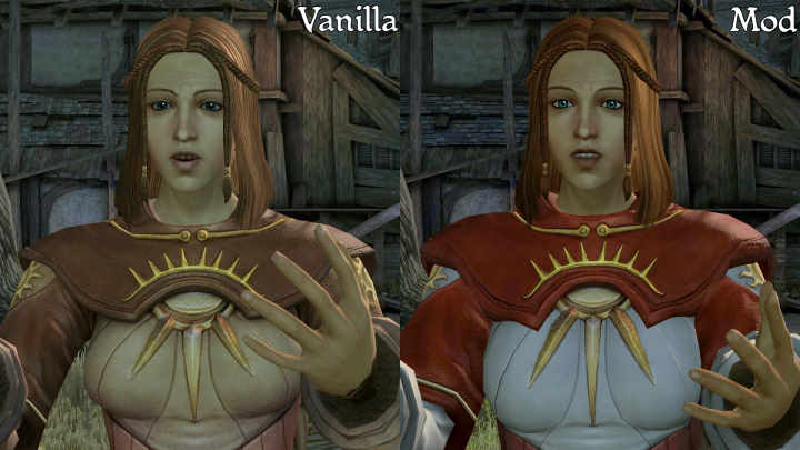 Unofficial Dragon Age Origins Remaster Now Available; Comparison - picture #2