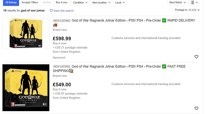 Scalpers Target God of War Ragnaroks Special Editions - picture #1