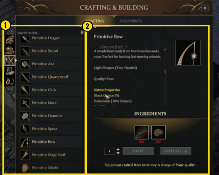 Fractured Online Crafting Guide - picture #1