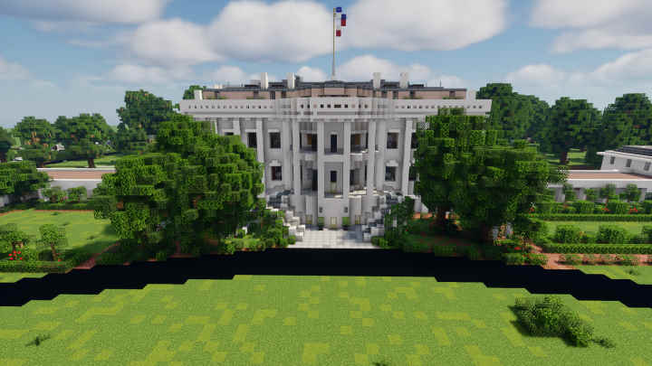 White House Recreated in Minecraft, Complete With Fallout Shelter - picture #1