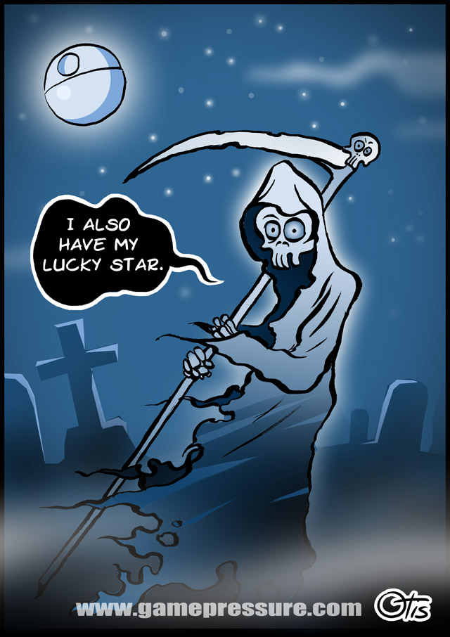 Lucky Star, comics Cartoon Wars, #25. Reaper of Death Star.