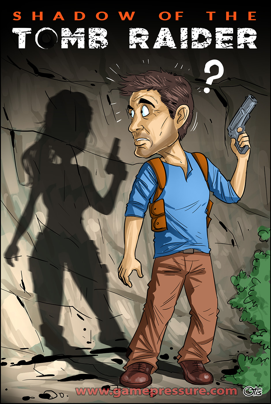 Shadow of the Tomb Raider, comics Cartoon Games, #243. Wait, what?!